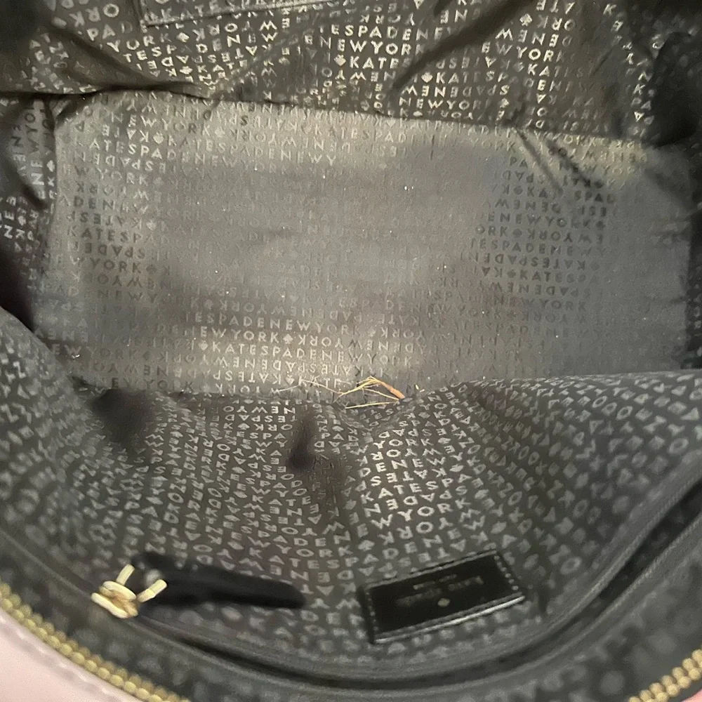 Kate Spade Pink and Black Geometric Tote - Picture 7 of 10